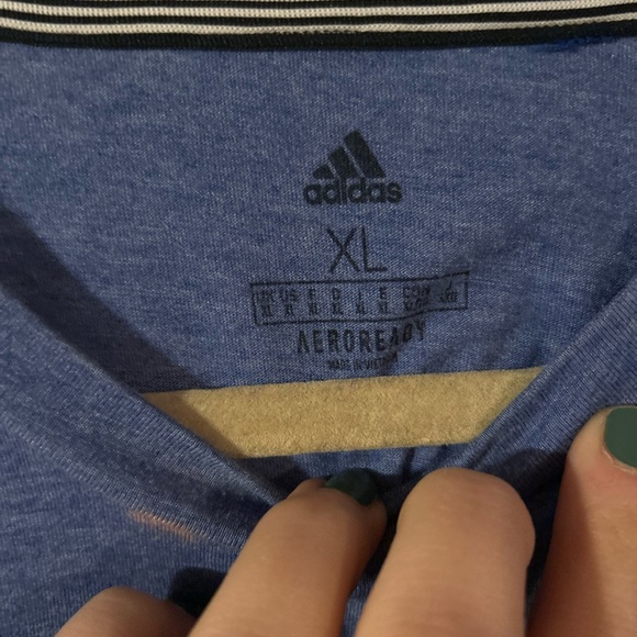 Adidas Aeroready Three Stripe T-shirt - Picture 4 of 4